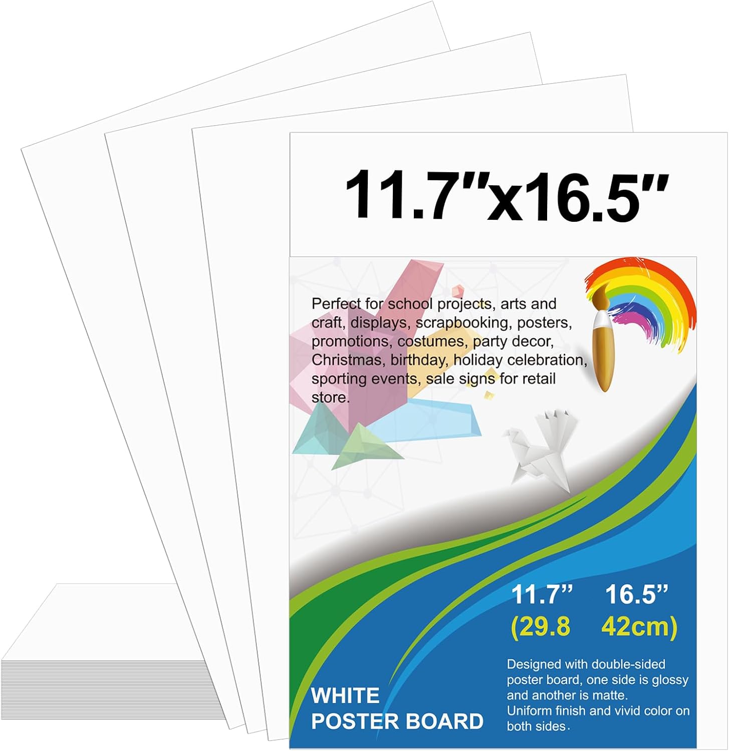 25 Pack White Poster Board 11. - Art Craft Paper 리뷰 및 가격