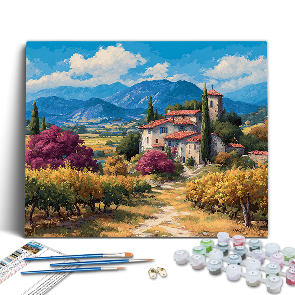 RUOPOTY Paint By Numbers Villa - Art Craft Village 리뷰 및 가격