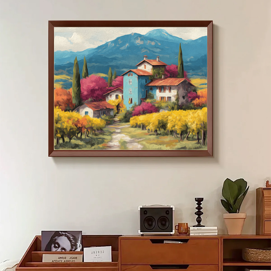 RUOPOTY Paint By Numbers Villa - Art Craft Village 리뷰 및 가격